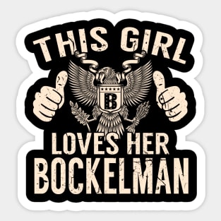 BOCKELMAN Sticker